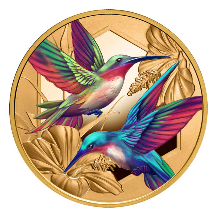 2026 1oz Niue Hummingbird .9999 Gold Proof Coin