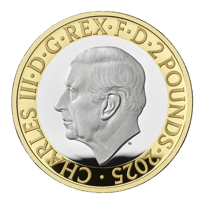 2025 24g Great Britain George Orwell .925 Silver Piedfort