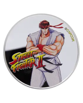 2021年　ストリートファイター銀貨　リュウ銀貨　999 チビコインシリーズ 2021 1 oz Fiji Street Fighter - Mini Fighters Ryu 999 Silver