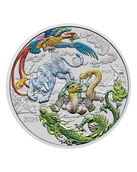 2025 1oz Australia Chinese Myths and Legends - Double