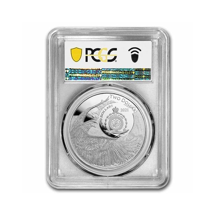 2021 紐埃PCGS 35週年.999精鑄銀幣1盎司(PCGS PR70 DCAM)