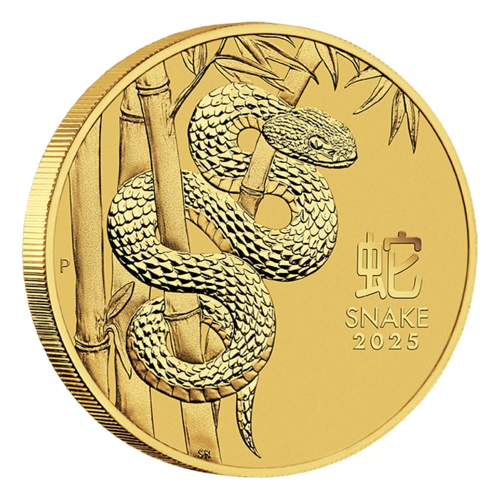 2025 1/2 oz Australia Lunar Series III - Year of the Snake