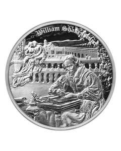 2024 1oz Fiji Shakespeare X Romeo and Juliet .999 Silver Proof Coin