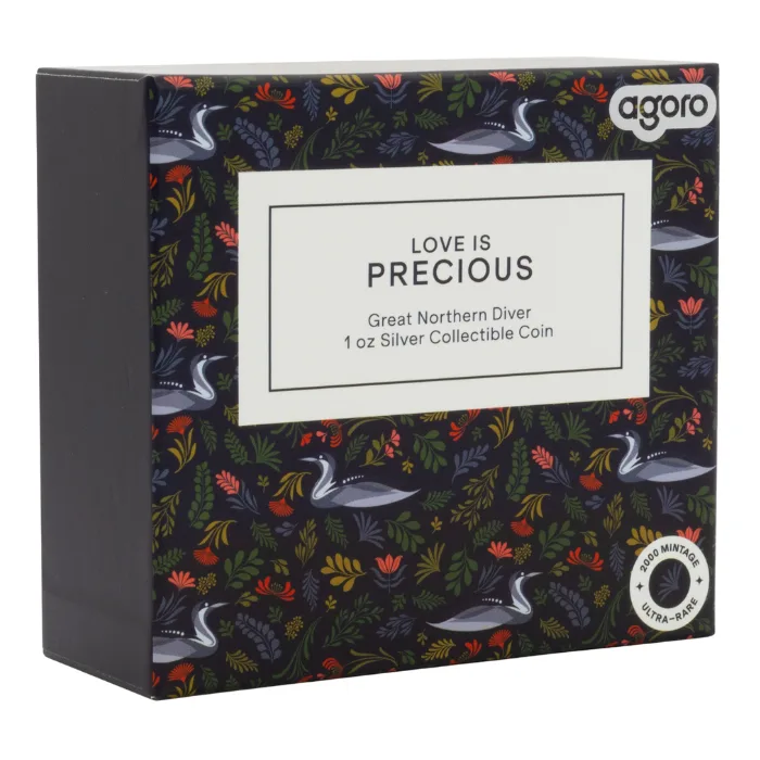 2026 1oz Niue Love is Precious Series - Great Northern Diver .999 2026 1oz Niue Love is Precious Series - Great Northern Diver .999