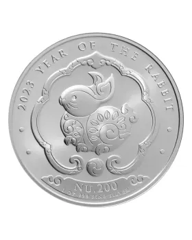 2025 1oz Kingdom of Bhutan Lunar Year of Snake .999 Silver