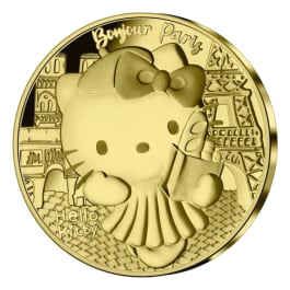 2024 1/4oz France Hello Kitty .999 Gold Proof Coin 2024 1/4oz France Hello Kitty .999 Gold Proof Coin