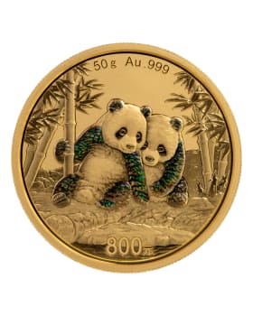 2026 50g China Panda .999 Gold Proof Coin