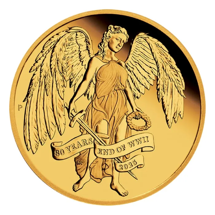 2025 1oz Australia 80th Anniversary End of WWII- Winged