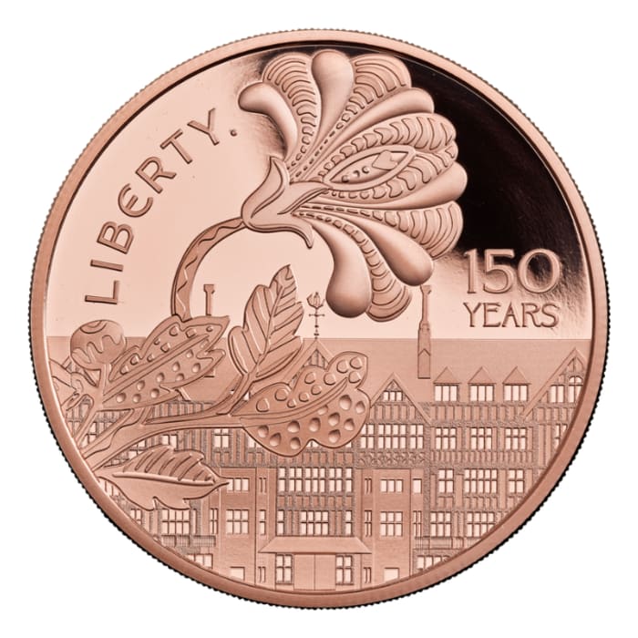 2025 英國紀念Liberty150週年.9167精鑄金幣39.94克