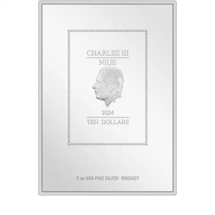 2024 5oz Niue Disney Movie Poster - Lion King .999 Silver Proof Coin