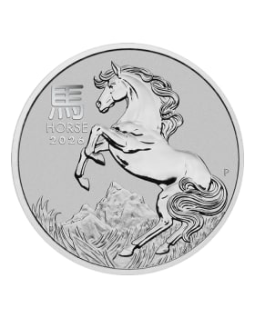 2026 1 oz Australia Lunar Series III - Year of the Horse .9995 Platinum BU Coin