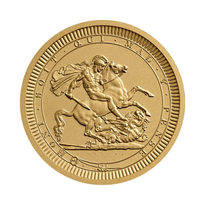 2024 英國偉大的雕刻家- Benedetto Pistrucci 聖佐治屠龍.9999精