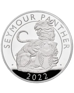 2022 2Kg Great Britain The Royal Tudor Beasts - The Seymour Panther .999 Silver Proof Coin (LPM Exclusive)