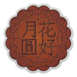 2025 1oz Samoa Mooncake .999 Silver Coloured High Relief