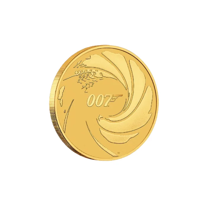 2020Tuvalu $1 James Bond 007 銀貨 MS70 042 2020 1 oz Tuvalu James