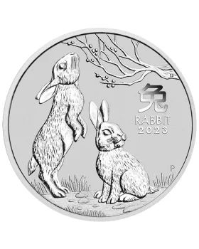 2023 2 oz Australia Lunar Series III - Year of the Rabbit
