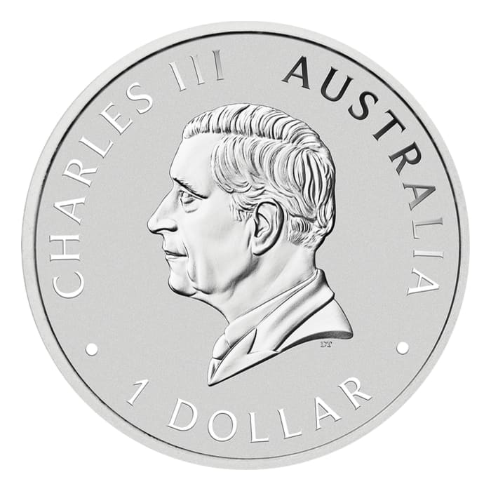 2026 1 oz Australia 10th Anniversary Swan .9999 Silver Coloured Coin