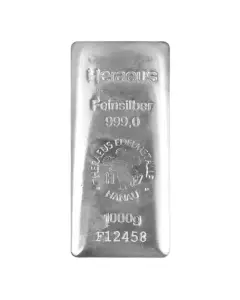 Buy Heraeus Silver Bullion Bars in Singapore | LPM