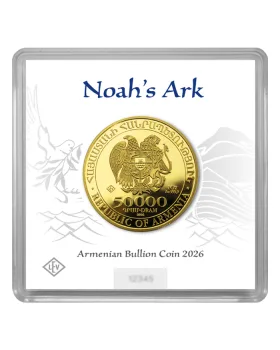2026 1 oz Armenia Noah's Ark .9999 Gold BU Coin