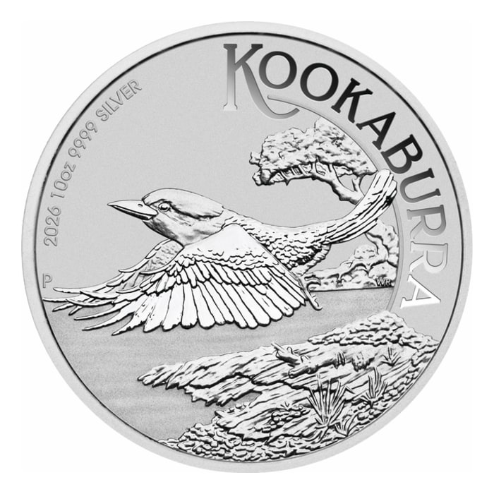 2026 10oz Australia Kookaburra .9999 Silver BU Coin 2026 10oz Australia Kookaburra .9999 Silver BU Coin