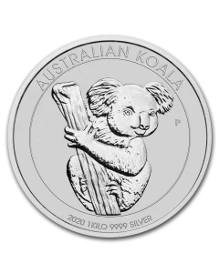 2020 1 Kg Australia Koala .9999 Silver Coin BU