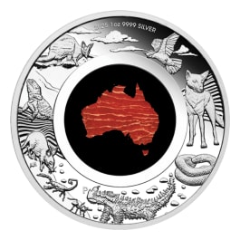 2025 1oz Australia Great Southern Land .9999 Silver Proof