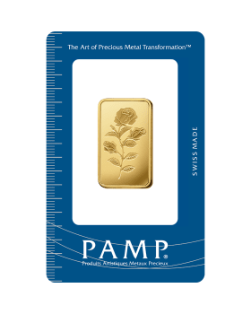 20 gram PAMP Suisse - Rosa .9999 Gold Minted Bar (In Assay)