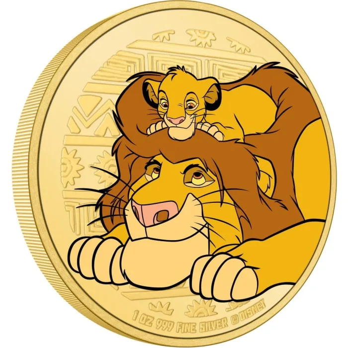 2024 1oz Niue Disney Lion King 30th Anniversary - Mufasa & Simba