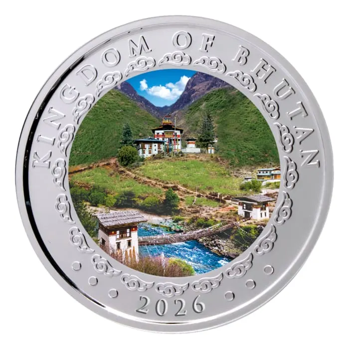 2026 5oz Kingdom of Bhutan Lunar Year of Horse .999 Silver