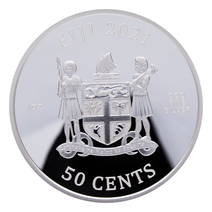 2021 1 oz Fiji Street Fighter II 30th Anniversary - Vega 999