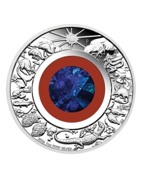 2026 1 oz Australia Wonders of Australia - The Outback .9999 Silver Opal Proof Coin