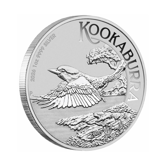 2026 澳洲笑翠鳥.9999銀幣1盎司