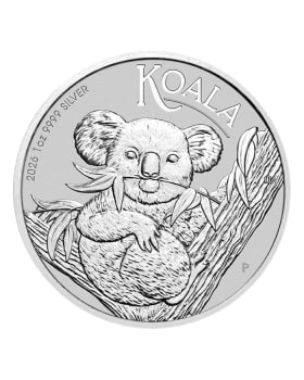 2026 1oz Australia Koala .9999 Silver BU Coin