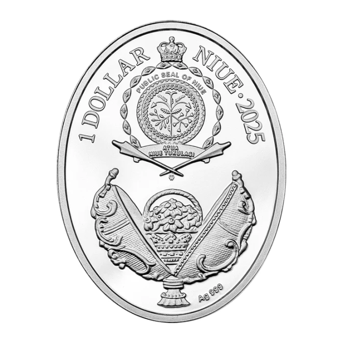 Imperial Fabergé ファベルジェ Eggs Coin 純銀 レア Imperial