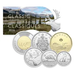 2026 Canada Classic Uncirculated 6 Coin Set