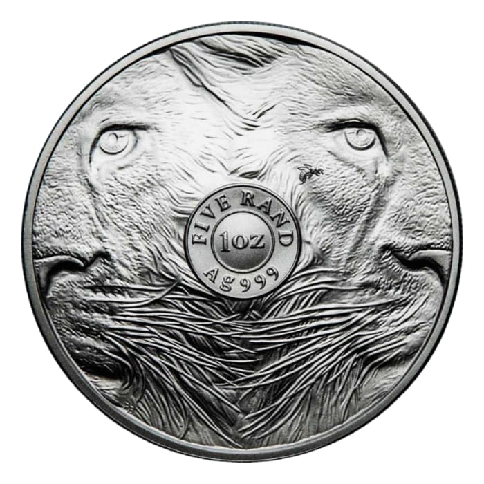 2025 南非五大動物系列III - 獅子.999銀幣1盎司(卡裝) 2025 南非五大動物系列III - 獅子.999銀幣1盎司(卡裝)