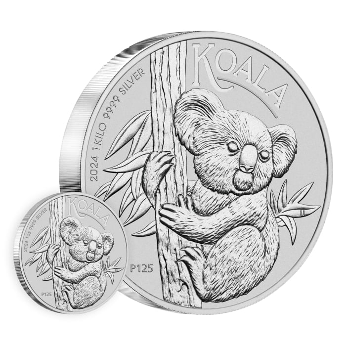 2024 澳洲樹熊.9999銀幣1公斤