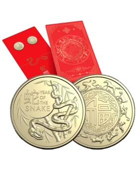 2024 澳洲農曆生肖系列- 龍年鋁青銅普鑄幣9克（2枚套裝）
