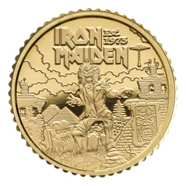 2025 1/40oz Great Britain Music Legends - Iron Maiden .9999