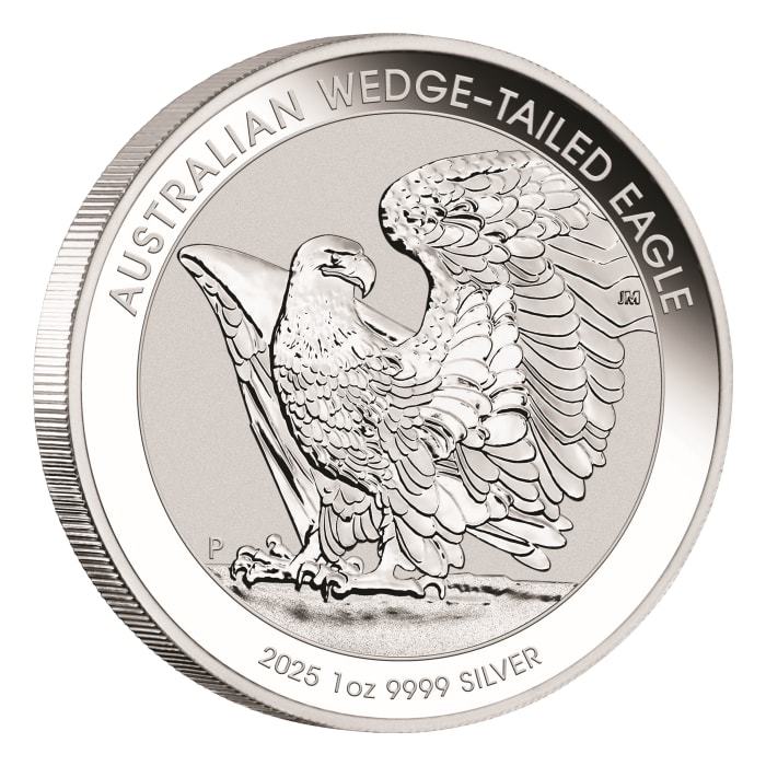 Australian Wedge-tailed Eagle 1oz .9999 Silver Bullion Coin