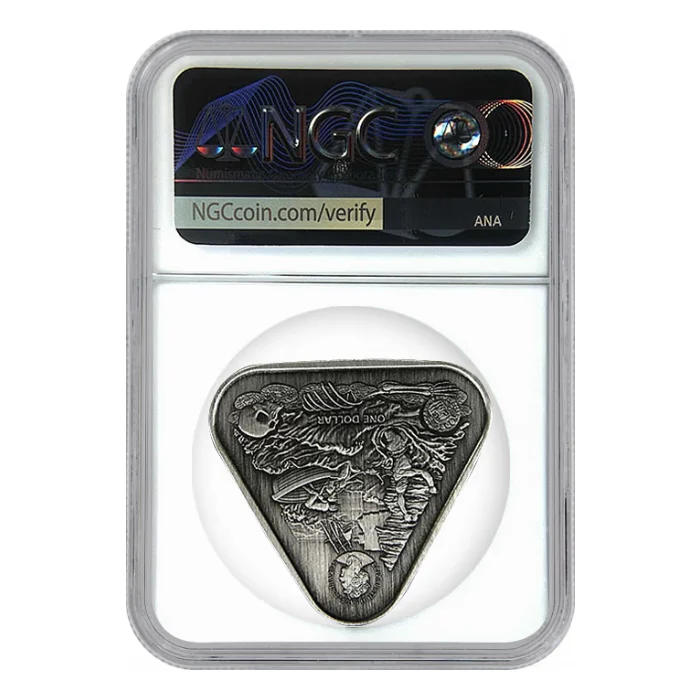 2020 1oz Australia Zuytdorp Antique Silver Coin (NGC MS70 FDI)