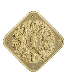 10 oz Great Britain Queen's Beasts Completer .9999 Silver BU Bar