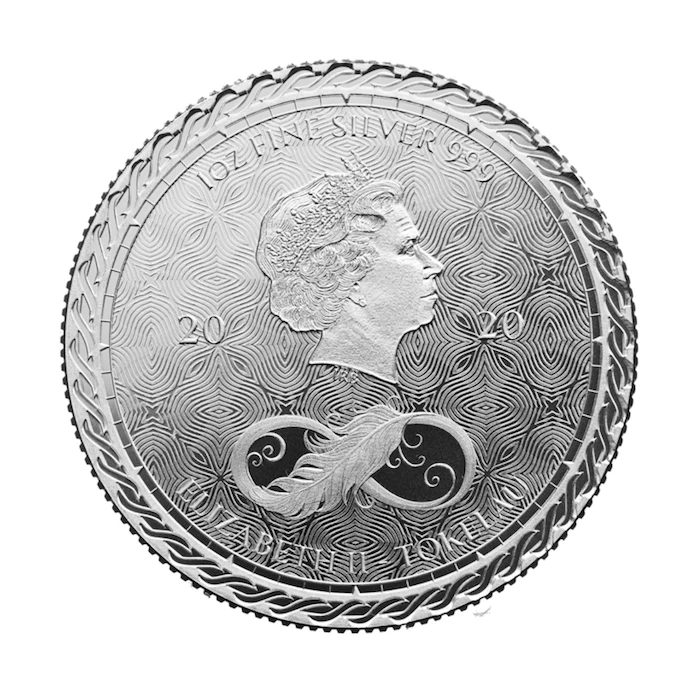 2020 1 オンス　銀貨　Tokelau Chronos .999 2020 1 oz Silver Tokelau Chronos Coin (Proof-Like) l JM Bullion™