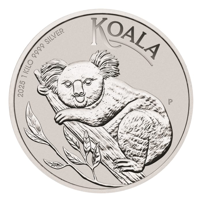 2025 1Kg Australia Koala .9999 Silver BU Coin