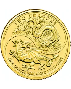 雙龍獨家金銀幣| 英國皇家鑄幣廠| LPM