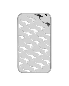 1 oz Perth Mint Kangaroo 9999 Silver Bar