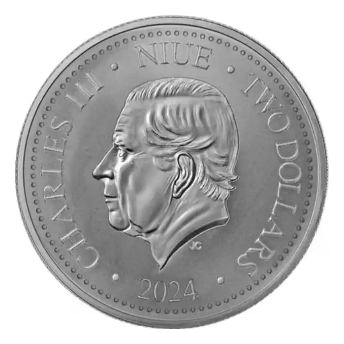 鑑定済‼️銀貨 999Fine Silver 31g