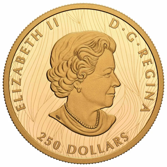 2022 2oz Canada Timber Wolf .9999 Gold Proof Extraordinarily High