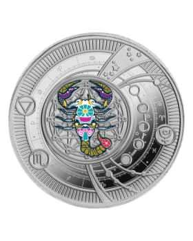 2025 14.14g Cameroon Lucky Hours .999 Silver Coloured Proof Coin