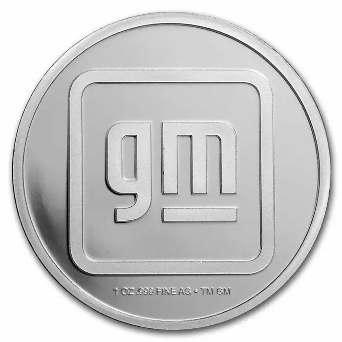 銀製　盃 Bull & Bear Market 2025 Silver Coin, 1 oz.